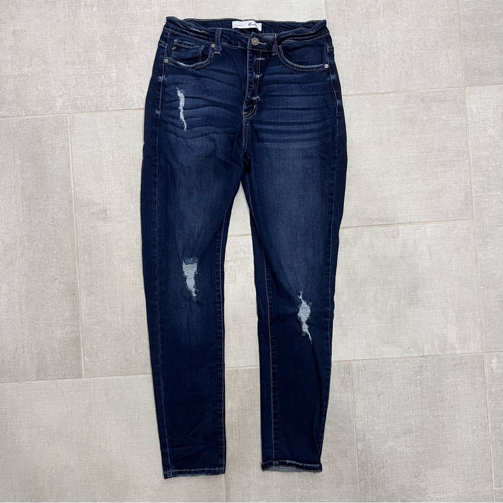 Women’s KanCan Curvy Dark Denim Skinny Jeans Sz 13/30